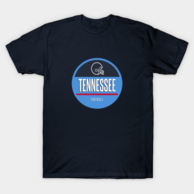 Tennessee retro football T-Shirt by BVHstudio